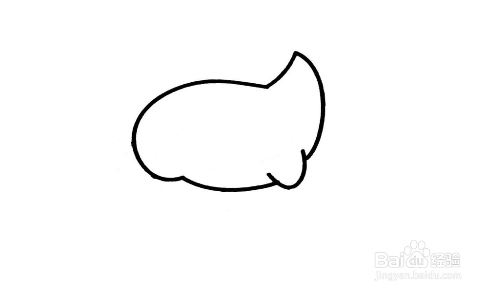 如何画出一只鸡子？