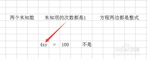 如何解二元一次方程 百度经验