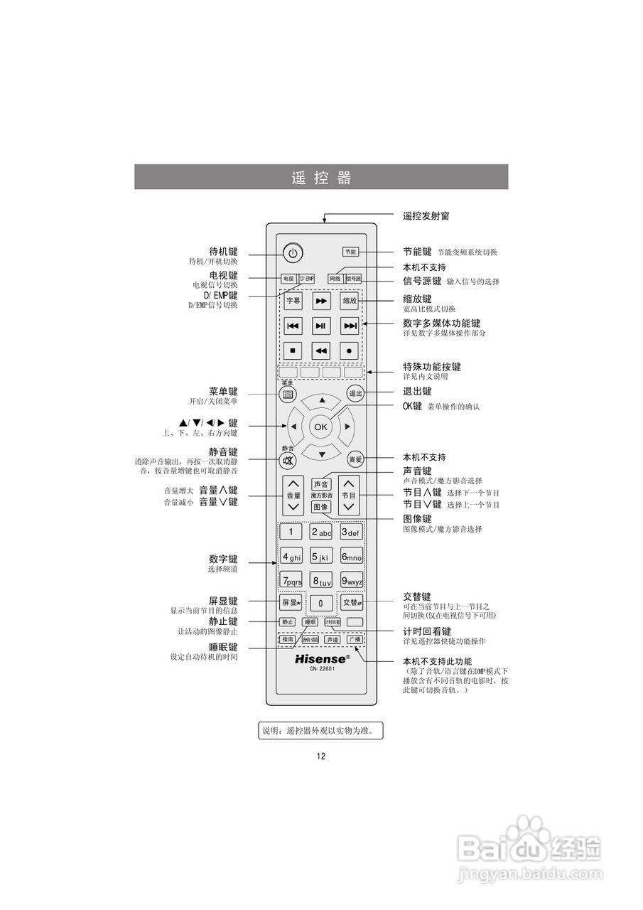 海信LED39K100N液晶彩电使用说明书:[2]
