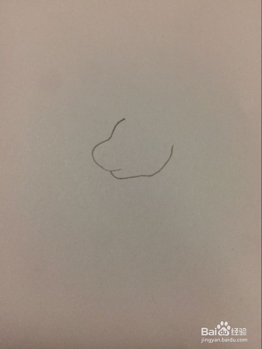 怎样简笔画驯鹿