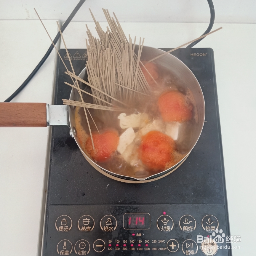 新手适合做的素汤荞麦面