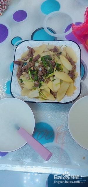 山药炒牛肉【下饭菜】