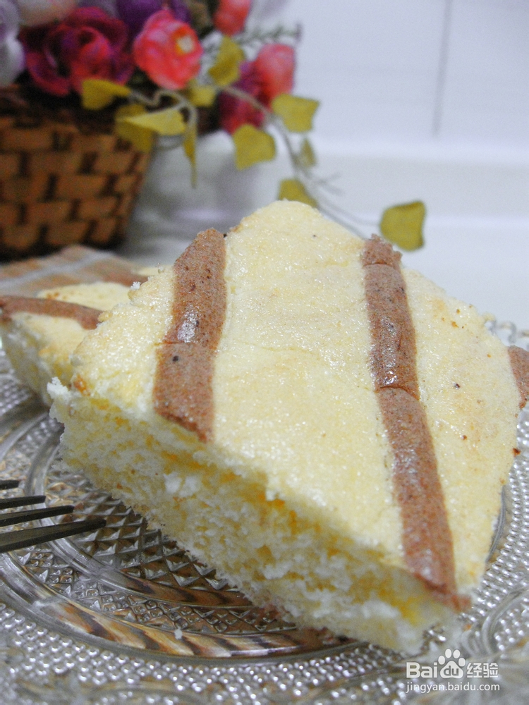 有那么一点小清新——线条蛋糕