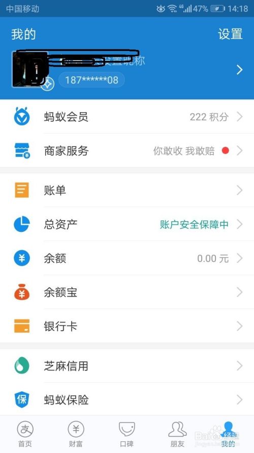 支付宝怎么设置使用指纹支付