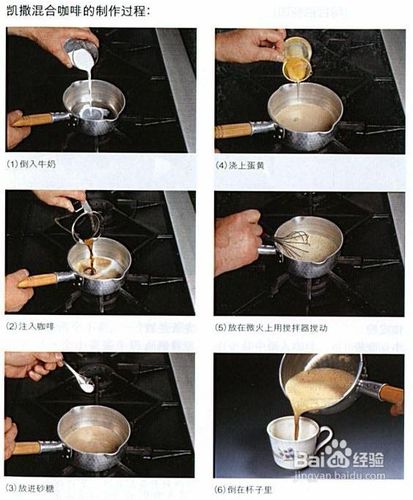 花式咖啡的做法