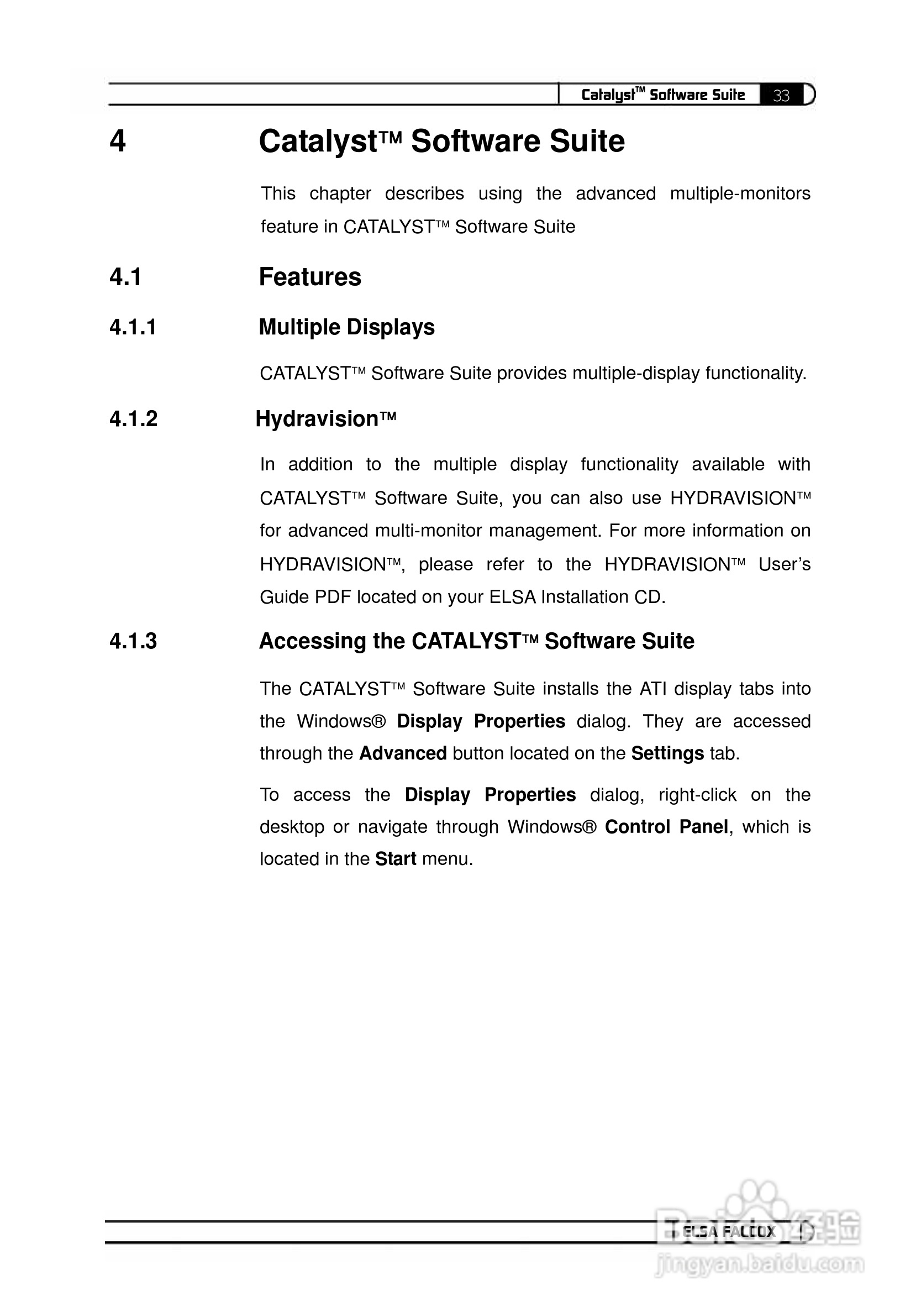 艾尔莎幻雷者 925L 128T TV型显卡说明书:[4]