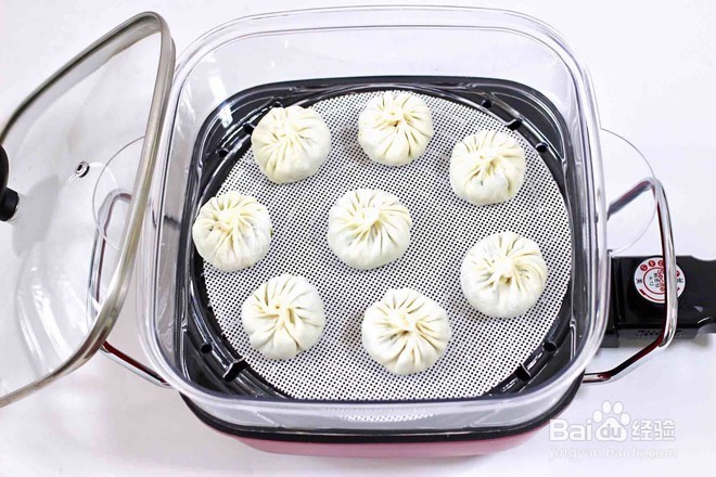 怎么包荠菜鸡蛋虾皮蒸包