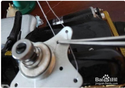 五线机穿线步骤图解