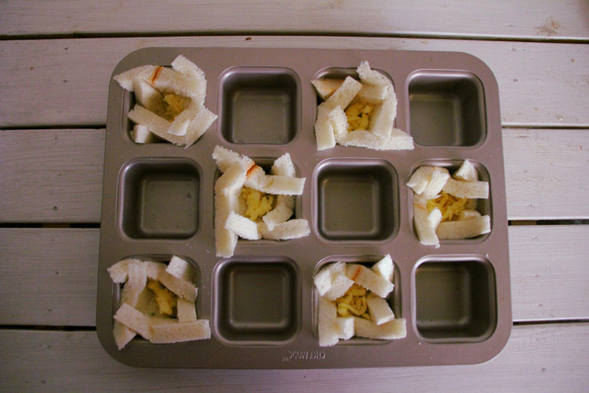 吐司披萨盏的做法