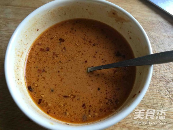 自制牛肉凉拌面