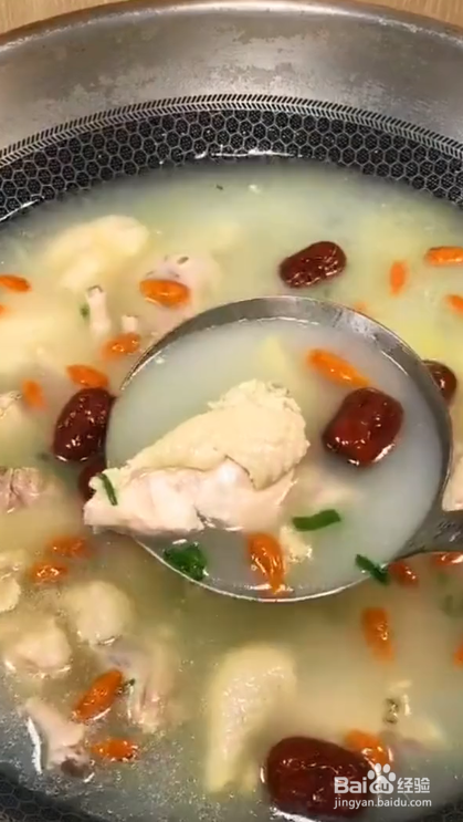 美味炖鸡汤的制作方法