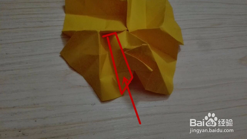 普通玫瑰花的折法