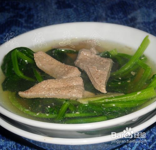 春季补血补铁正当时---猪肝菠菜汤