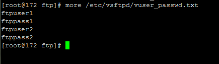 CentOS中vsftpd安装与配置