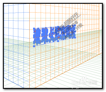 如何用ai制作出透视特效的文字？illustrator