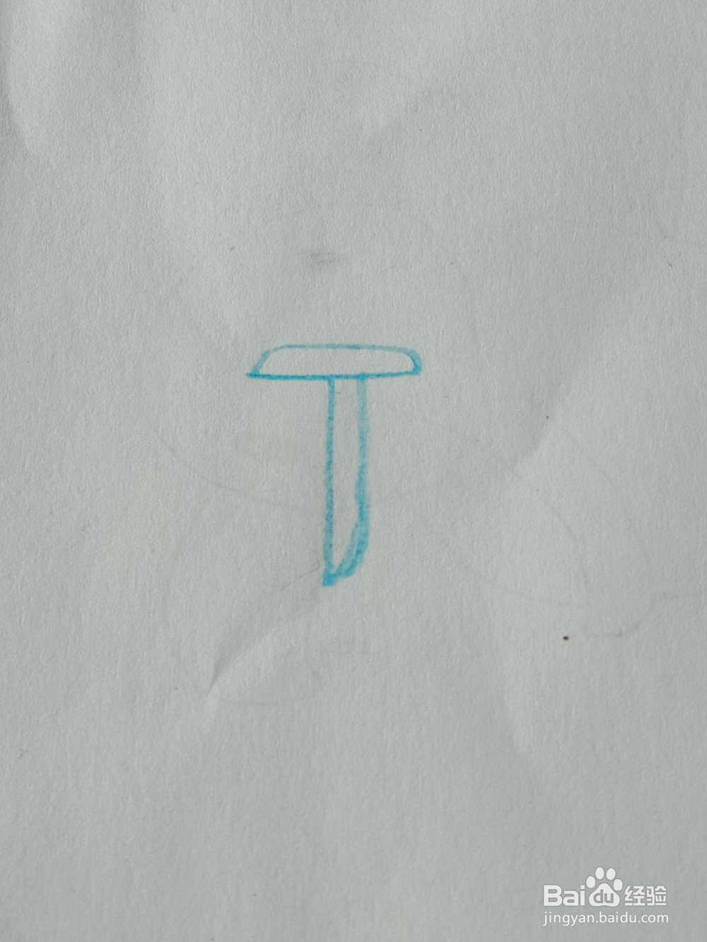 小雪人的简笔画