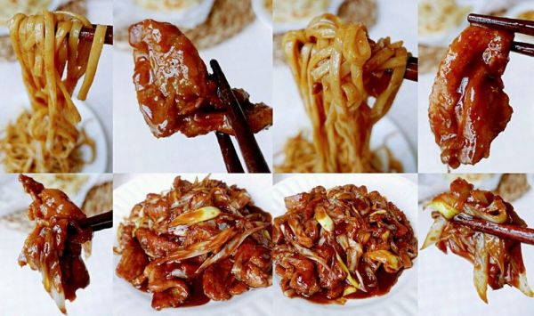 酱酱葱白过油鸭