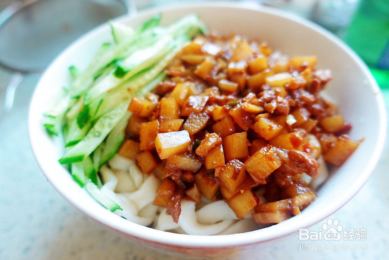 炸酱面的做法