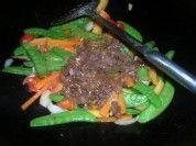 教大家木瓜兰豆炒牛柳条的做法