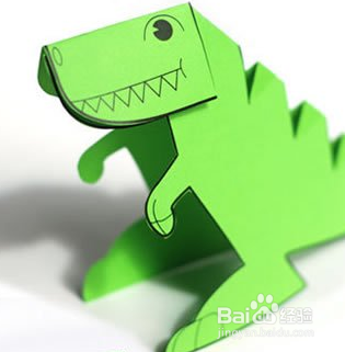 幼儿园手工制作恐龙立体剪纸的方法