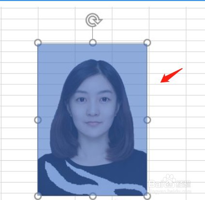 excel换底色证件照