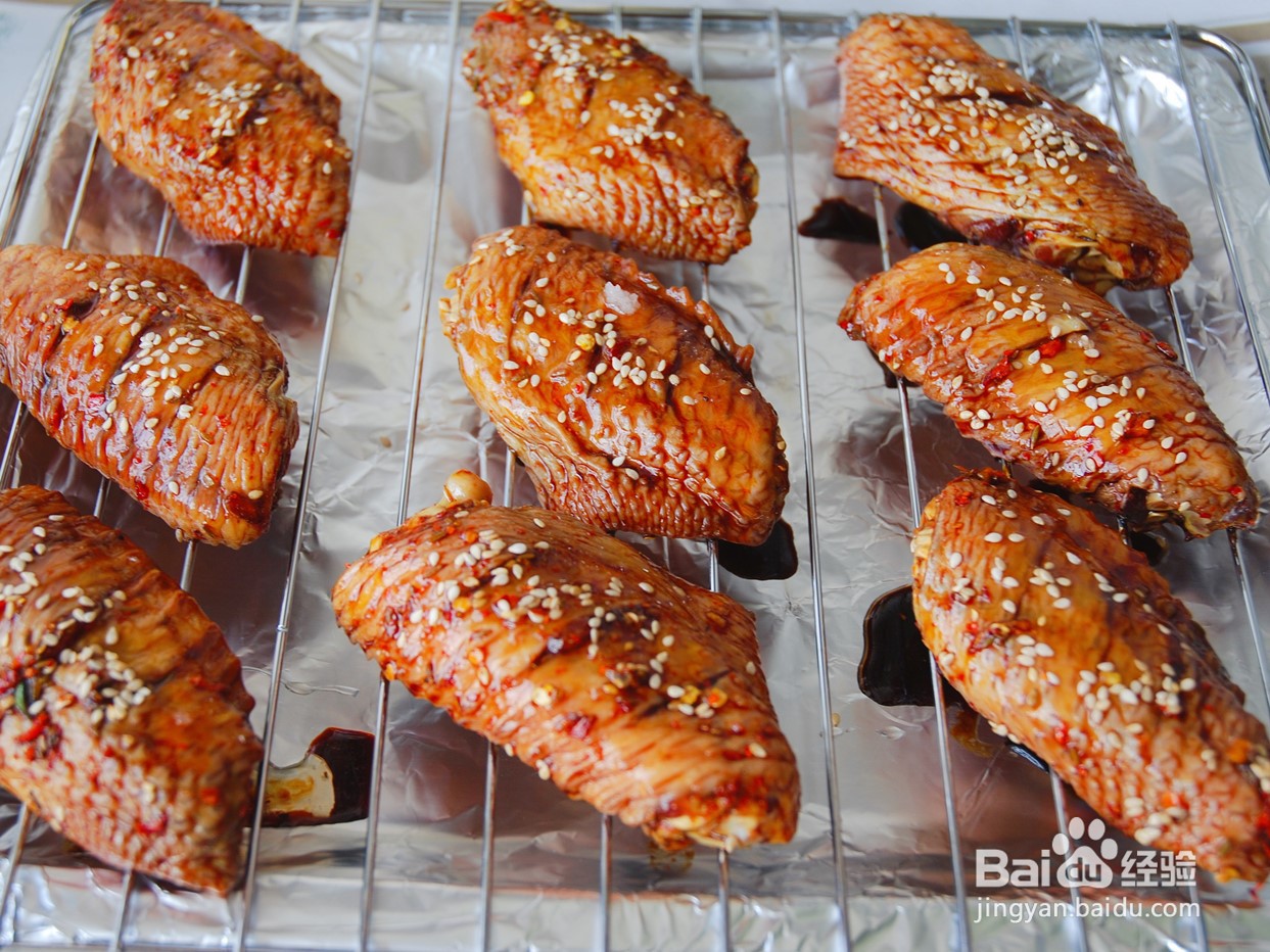 香辣烤翅的做法