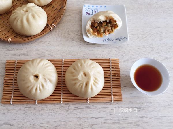 萝卜丝素馅包子