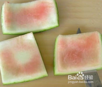 西瓜皮的健康吃法