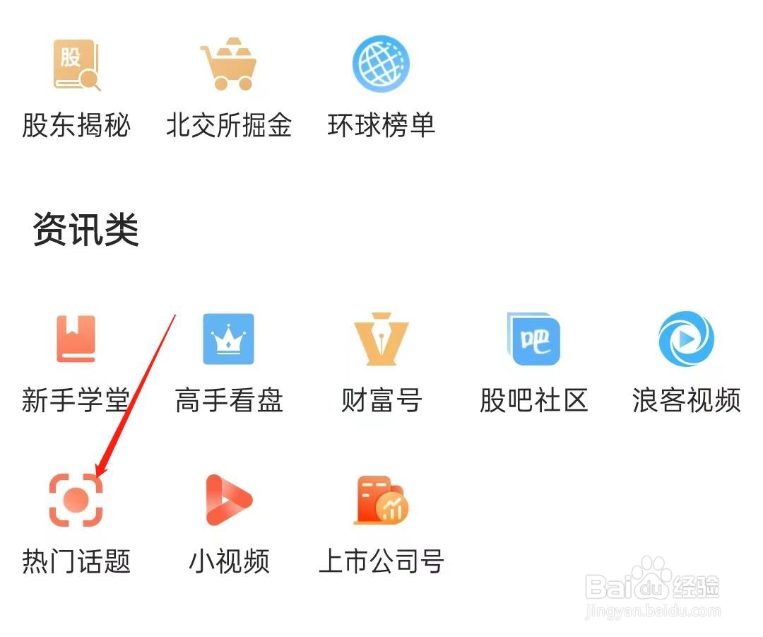 东方财富股票如何查看热门话题