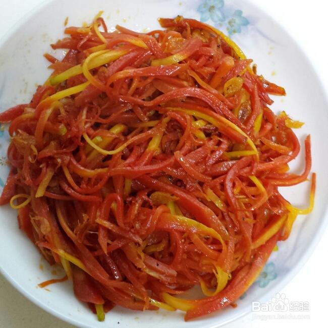 吃货美食-红萝卜炒虾皮！