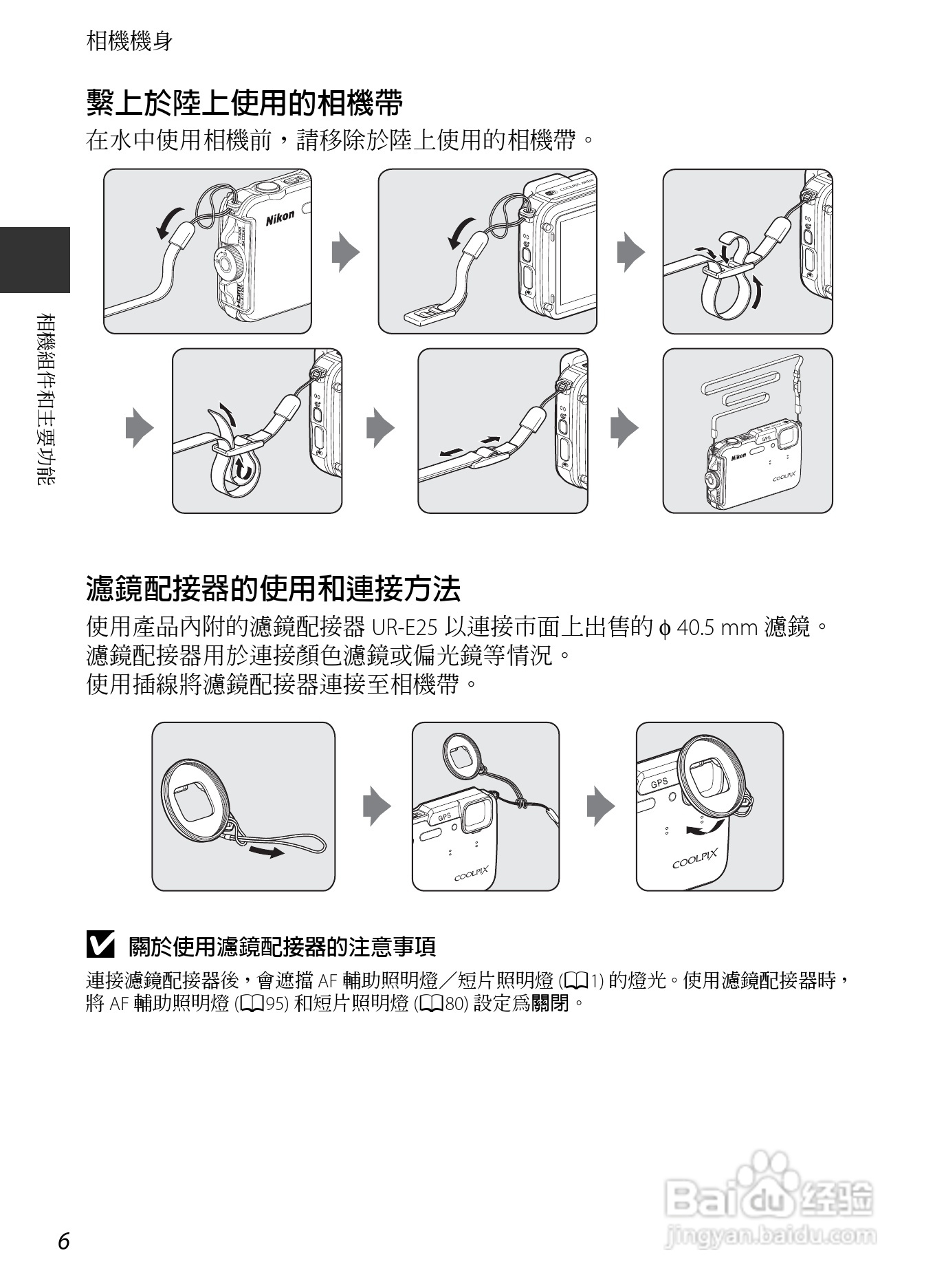 尼康COOLPIX AW110数码相机说明书:[4]