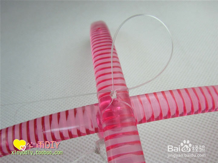 DIY千纸鹤风铃之5—双杆风铃管风铃