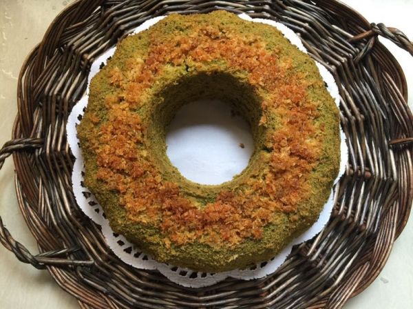 薄荷抹茶椰蓉蛋糕