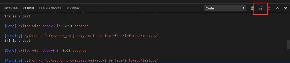vscode run插件安装及输出显示最新值