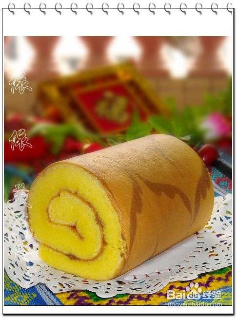 烫面的戚风更松软---杨梅果酱夹心蛋糕