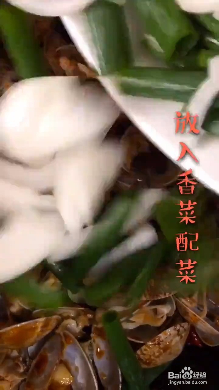 如何自制好吃美味的辣炒花甲
