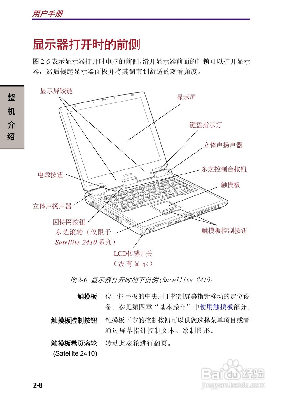东芝Satellite 2410笔记本电脑使用说明书:[6]