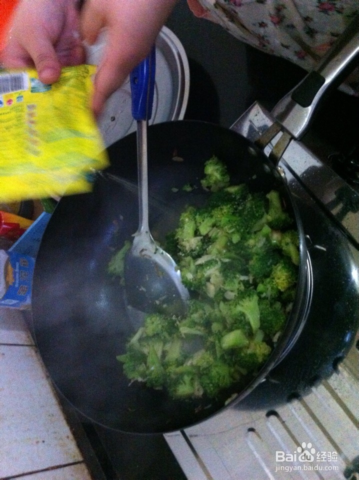 家常美味---清炒西兰花