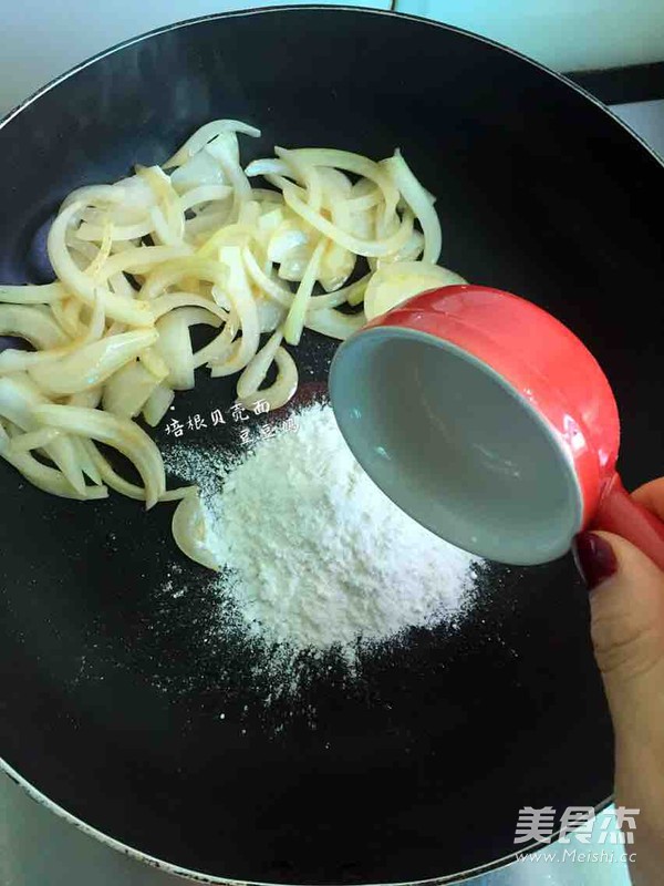 白酱培根贝壳面