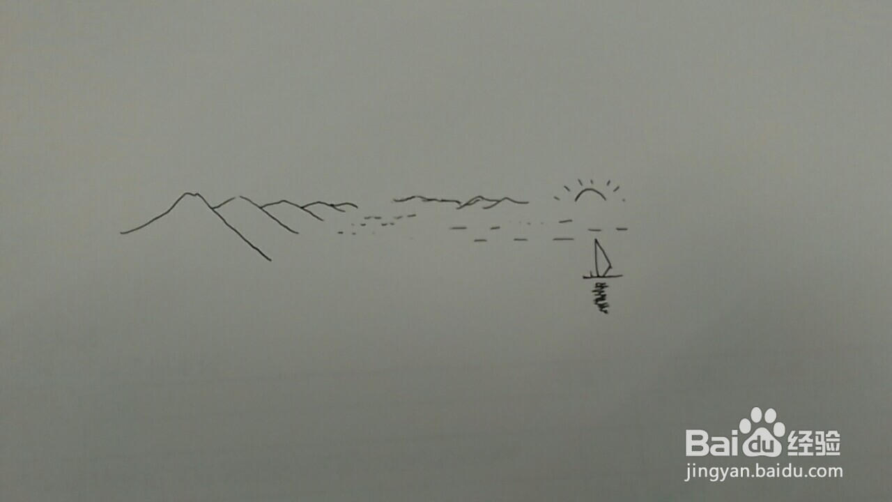 中国山水画的三种构图方法
