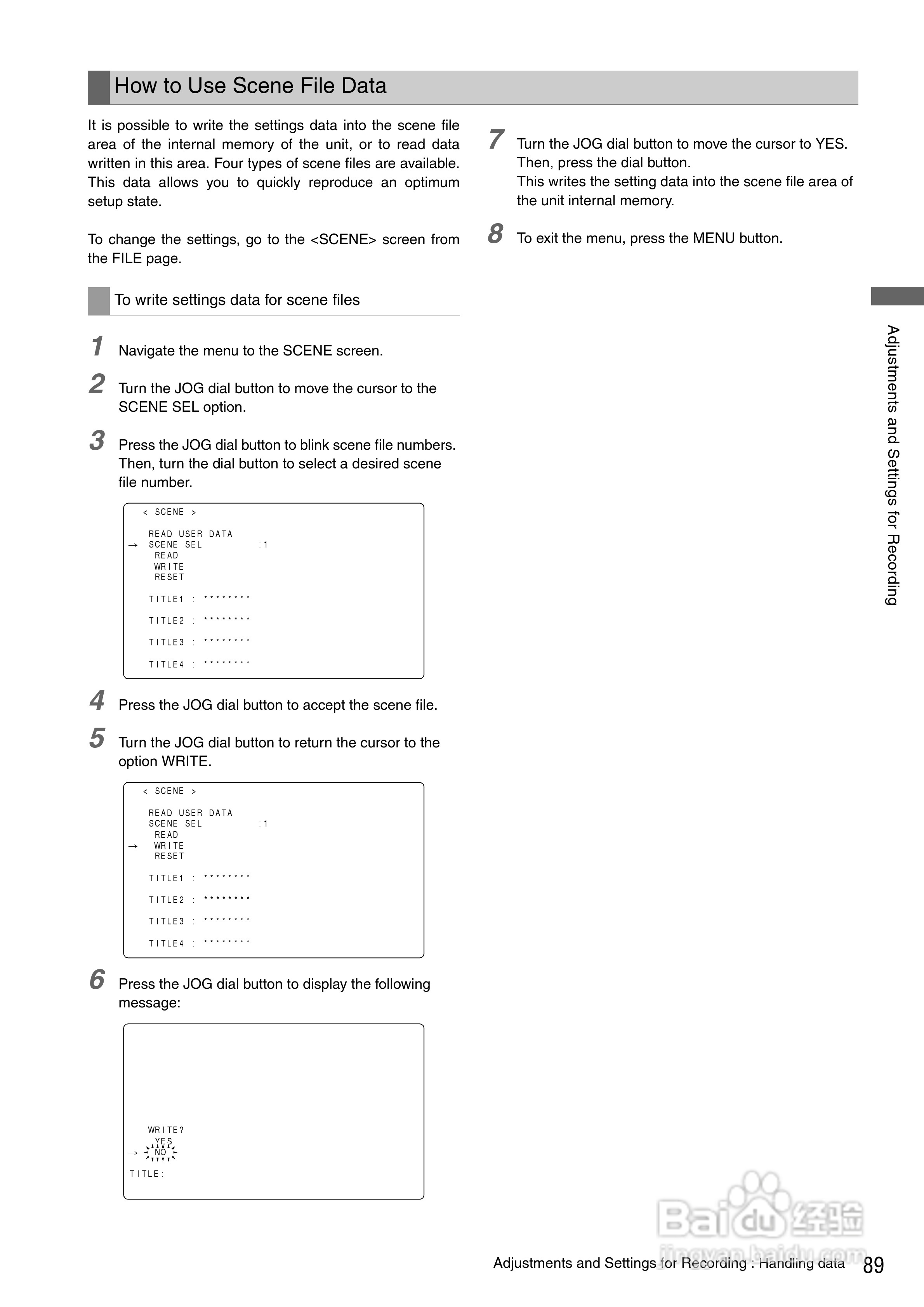 松下AJ-HPX3000型摄像机说明书:[9]
