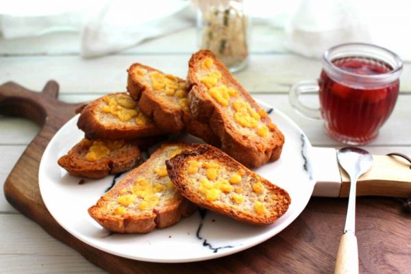 蒜香芝士面包片