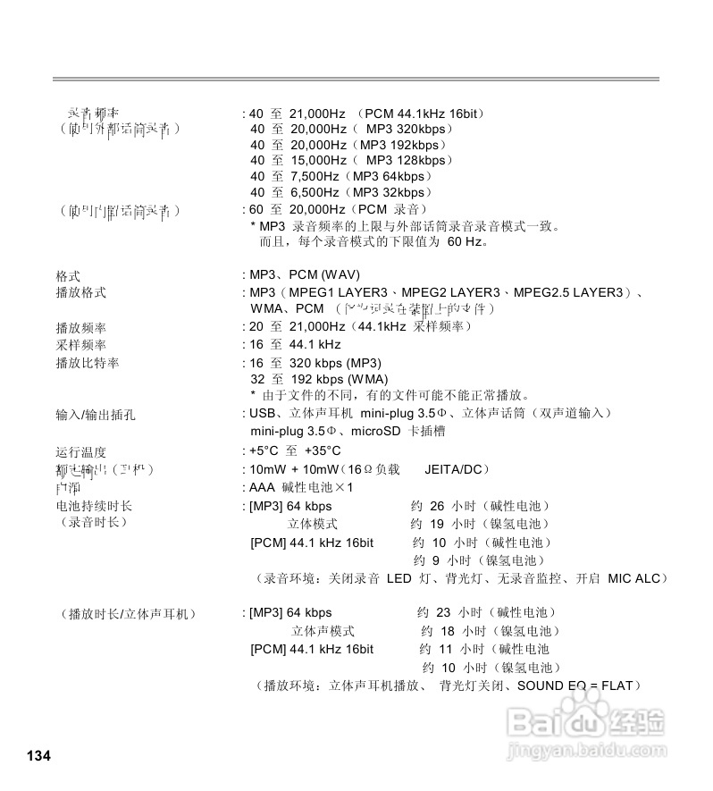 三洋ICR-EH800D数字式录音笔使用说明手册:[7]