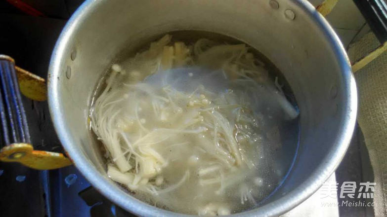 金针菇蛋汤的做法