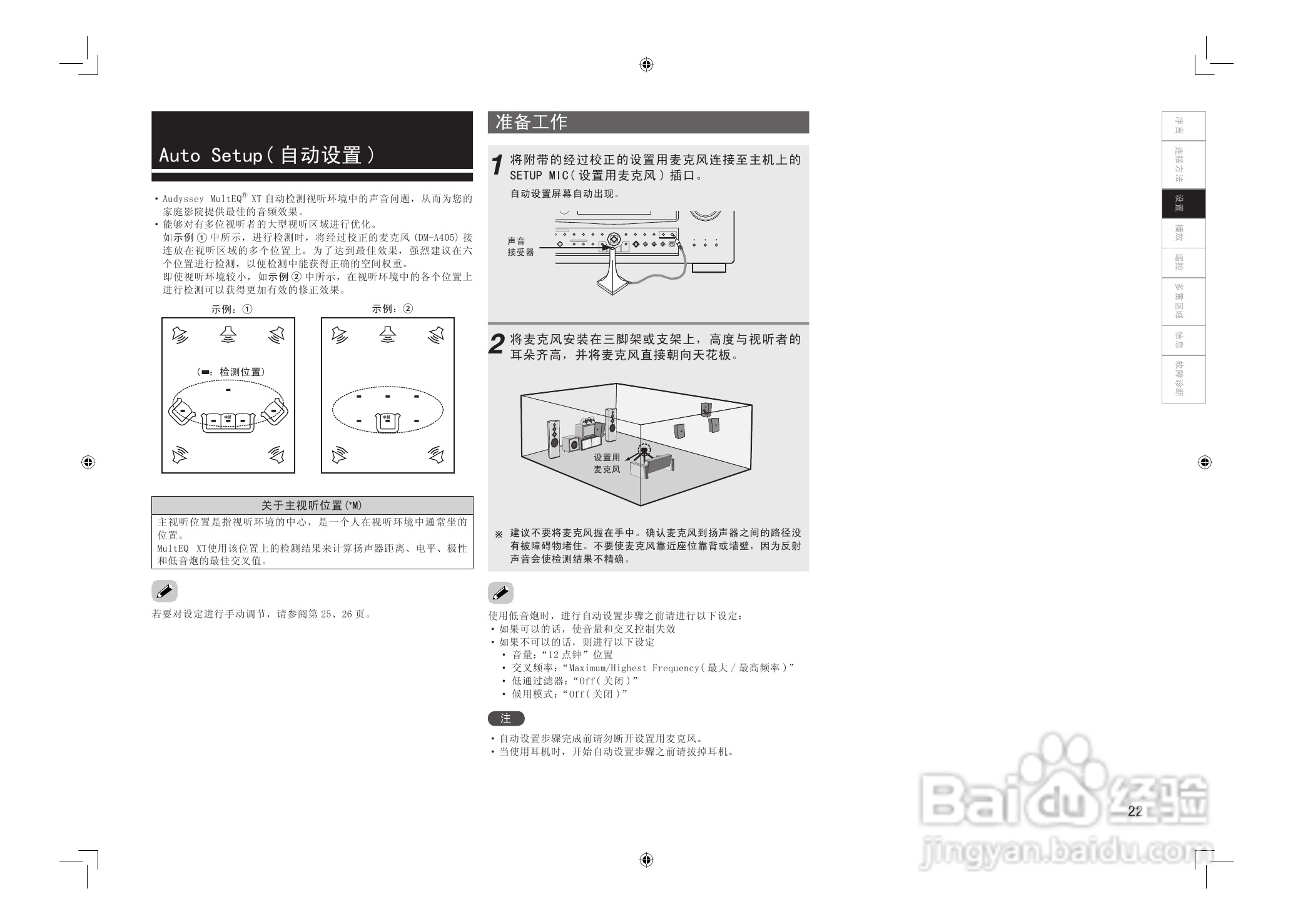 DENON AVC-2808环绕音效扩大机说明书:[2]