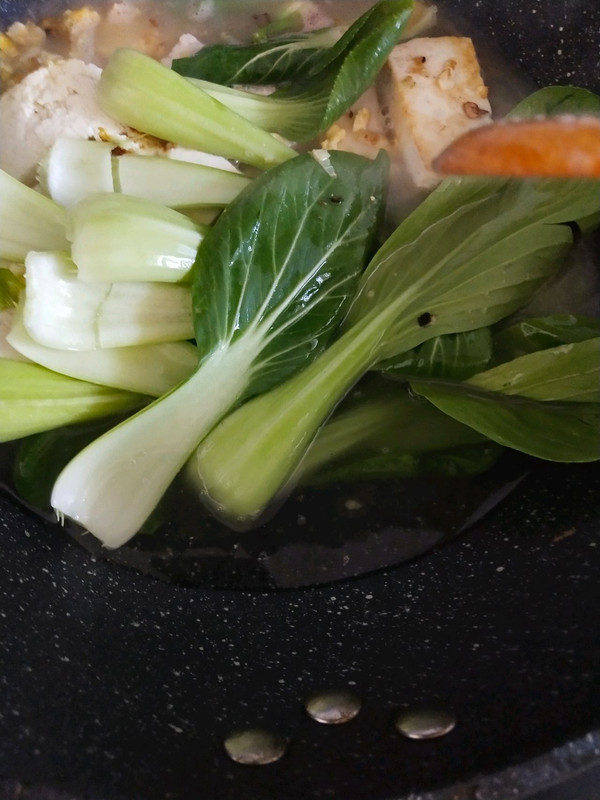 青菜豆腐汤减脂