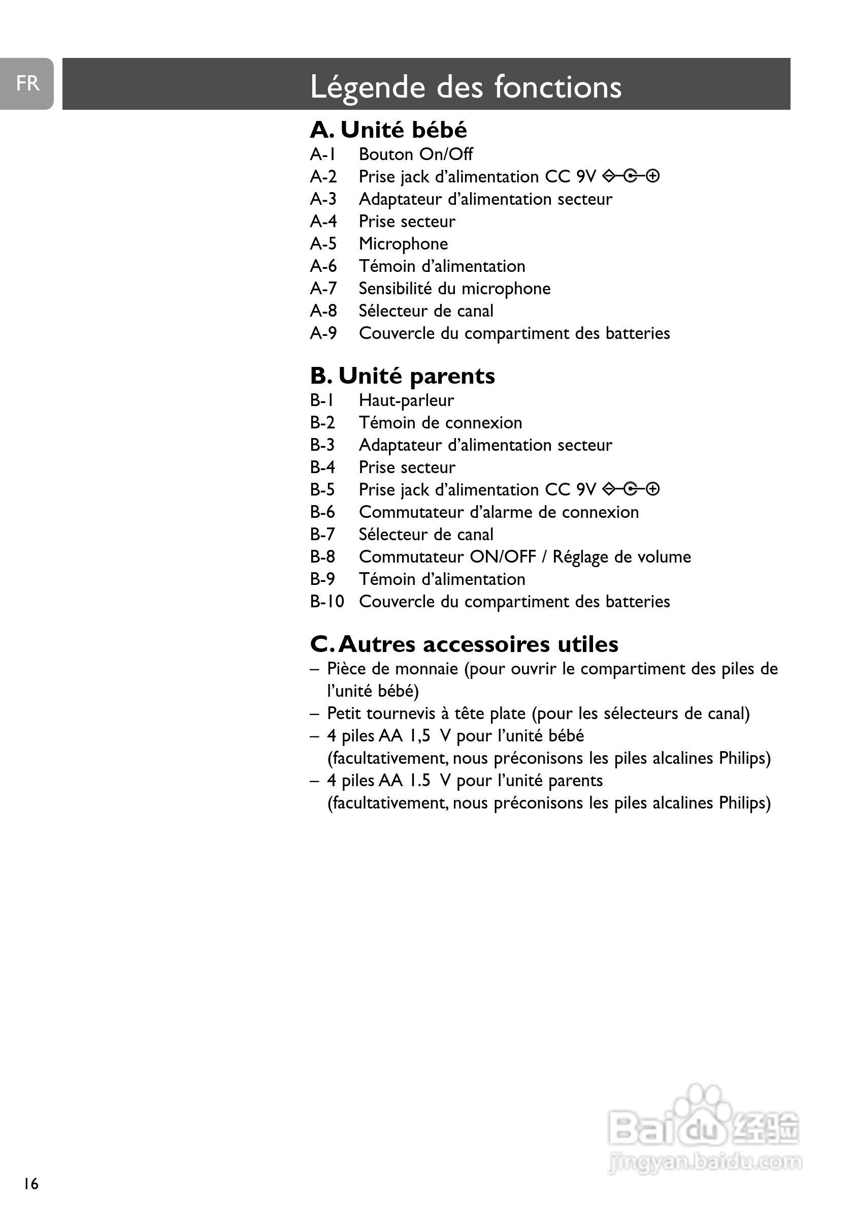 Philips SCD463家庭婴儿监视器监护器说明书:[2]