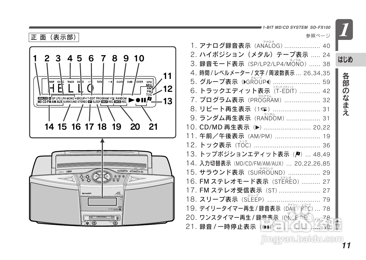 SHARP SD-FX100一体机使用说明书:[1]