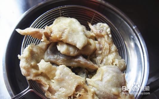 干炸蘑菇的做法