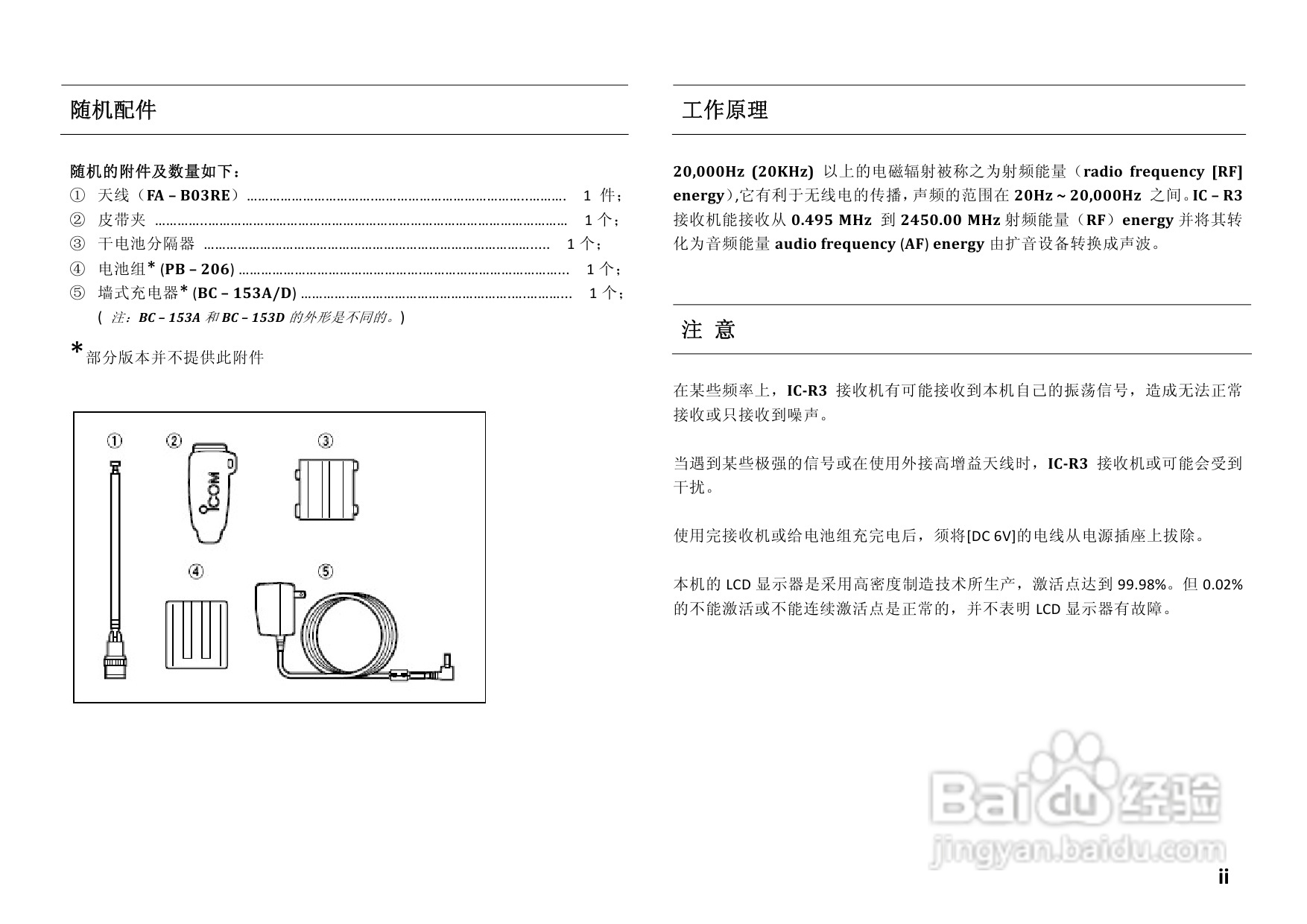 ICM IC-R3全频接收机中文说明书:[1]